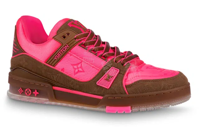 LOUIS VUITTON Trainer logo
