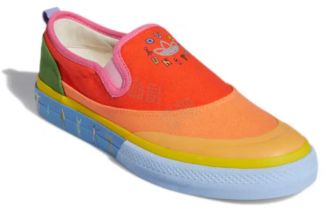adidas originals NIZZA Slip-On Pride