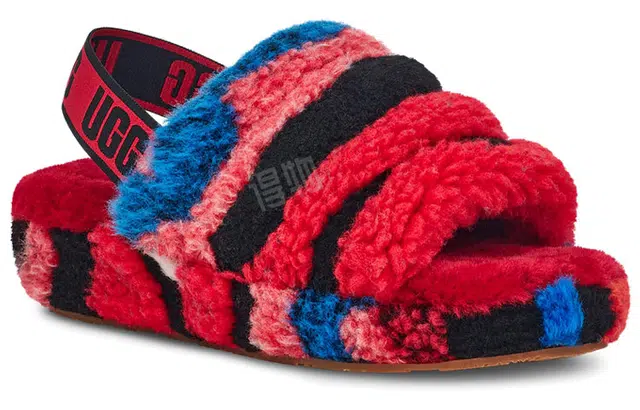 UGG Fluff Yeah Slide Cali Collage