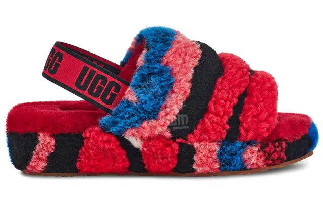 UGG Fluff Yeah Slide Cali Collage