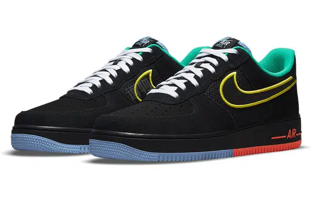Nike Air Force 1 Low Black Multi