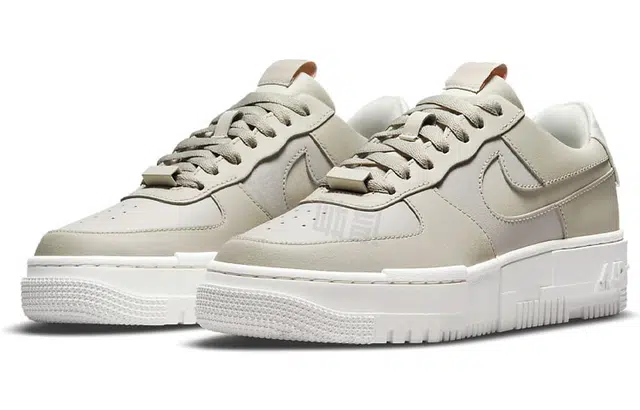 Nike Air Force 1 Low pixel "light stone"