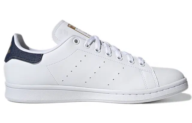 adidas Stan Smith White Blue Gold