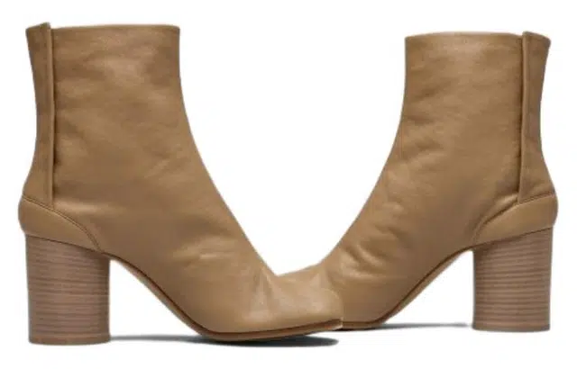 Maison Margiela Tabi Calfskin Ankle Boots
