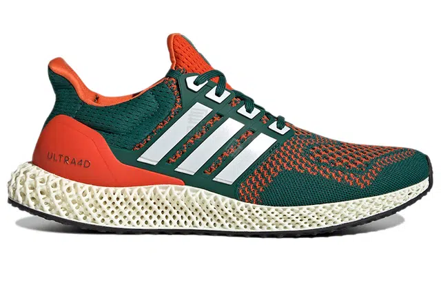 adidas Ultraboost 4D Miami Hurricanes TPU