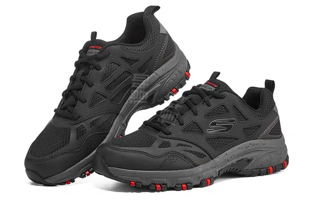 Skechers Hillcrest Black Grey