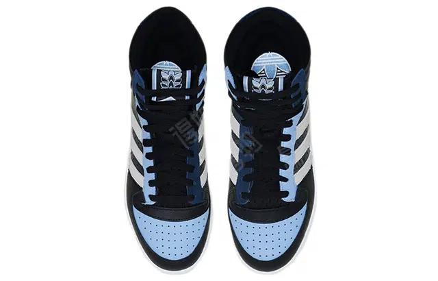adidas originals Top ten High "UNC Tar Heels"