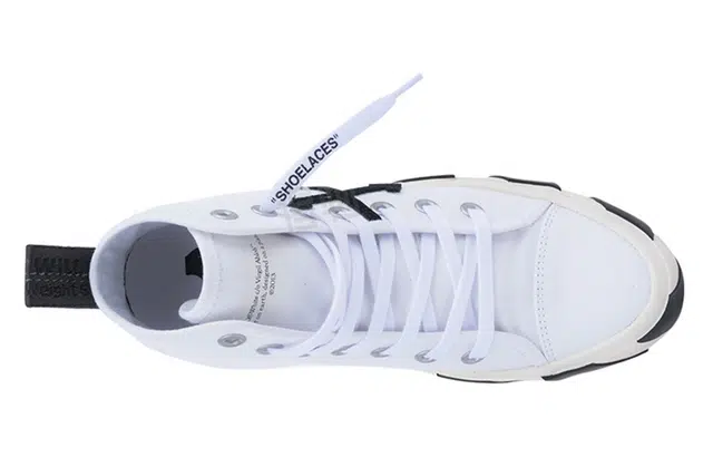 OFF-WHITE Vulcanized mid Top