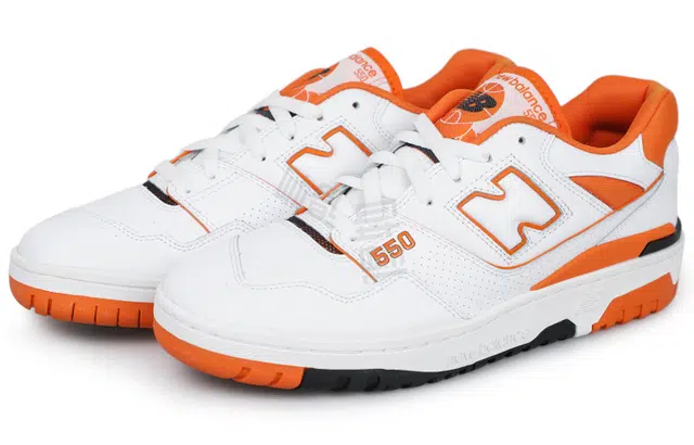 New Balance 550 White Orange