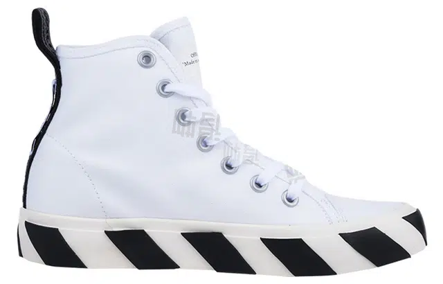 OFF-WHITE Vulcanized mid Top