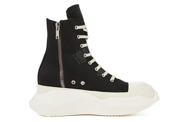 Rick Owens DRKSHDW High Top Sneakers Black White