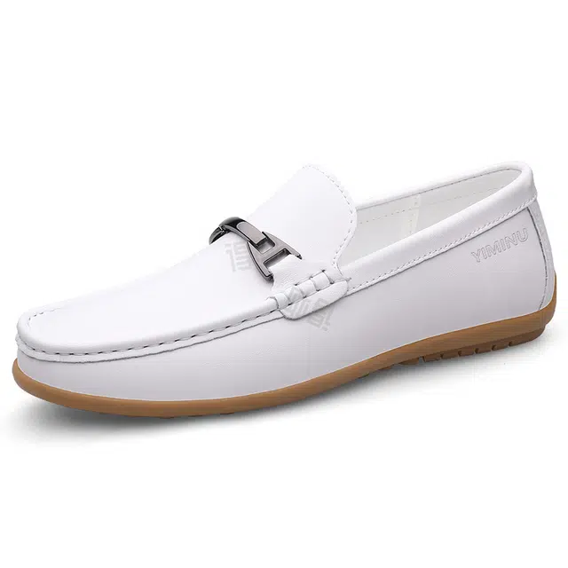 依米奴 真皮质感 经典设计 舒适脚感 轻便柔软耐折 商务正装 职场会议 防滑耐磨 日常通勤 雅痞帅气 经典复古 休闲鞋 男款