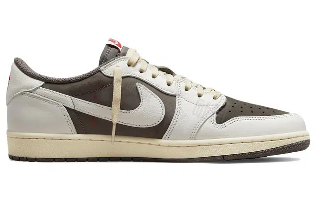 Travis Scott x Air Jordan 1 Low OG SP "Sail and Ridgerock" 3.0
