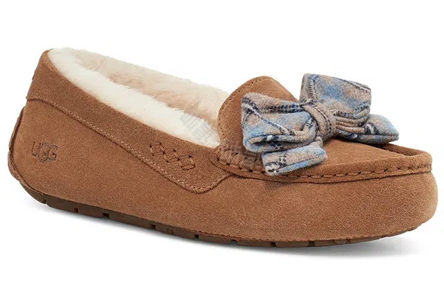 UGG Ansley Plaid Bow