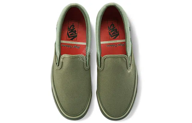 Nigel Cabourn x Vans slip-on Vault OG LX