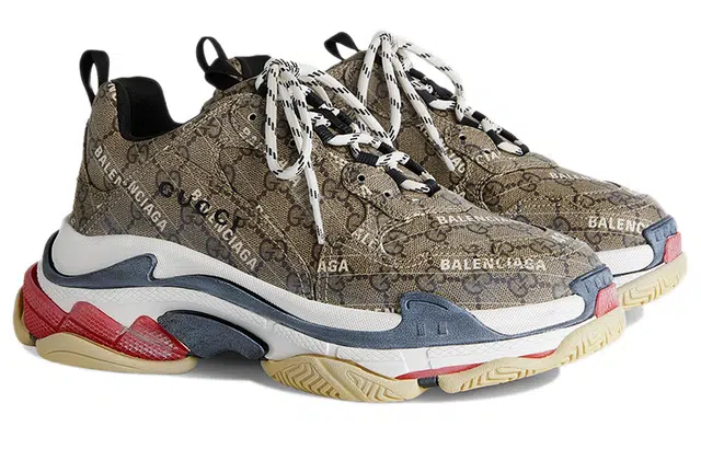 GUCCI x Balenciaga Triple S