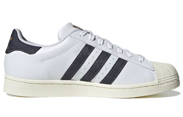 adidas Superstar White Blue