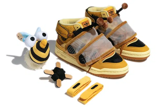 Melting Sadness x Adidas Forum Exhibit Mid "Beehive"