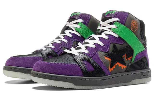 A BATHING APE STA Bape Sta 93 Hi Halloween