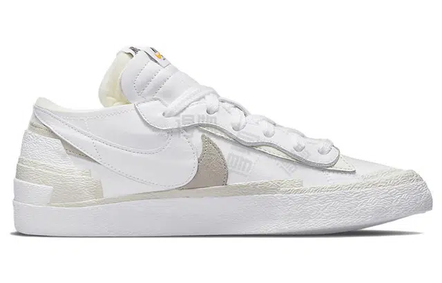 Sacai x Nike Blazer Low "White Patent Leather"