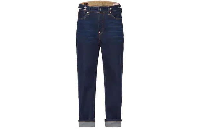 EVISU Denim Tapered Jeans Blue