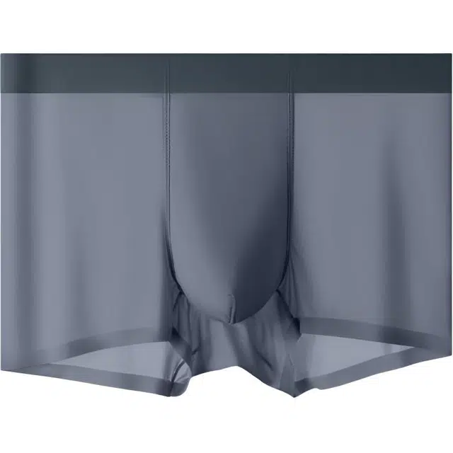 潞优野 高端冰丝凉感速干无痕透气面膜裤抗菌内裤 男款