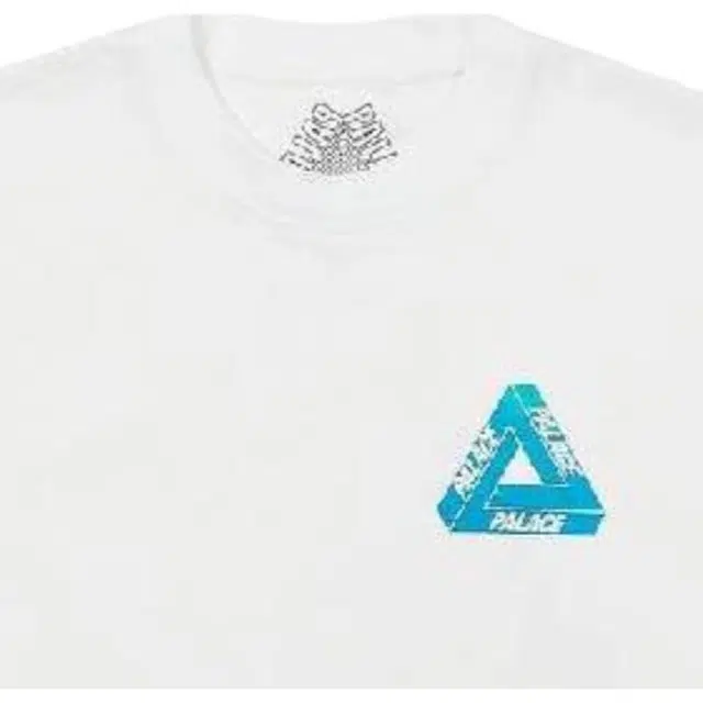 PALACE SS23 Reacto Tri-ferg T-shirt White LogoT
