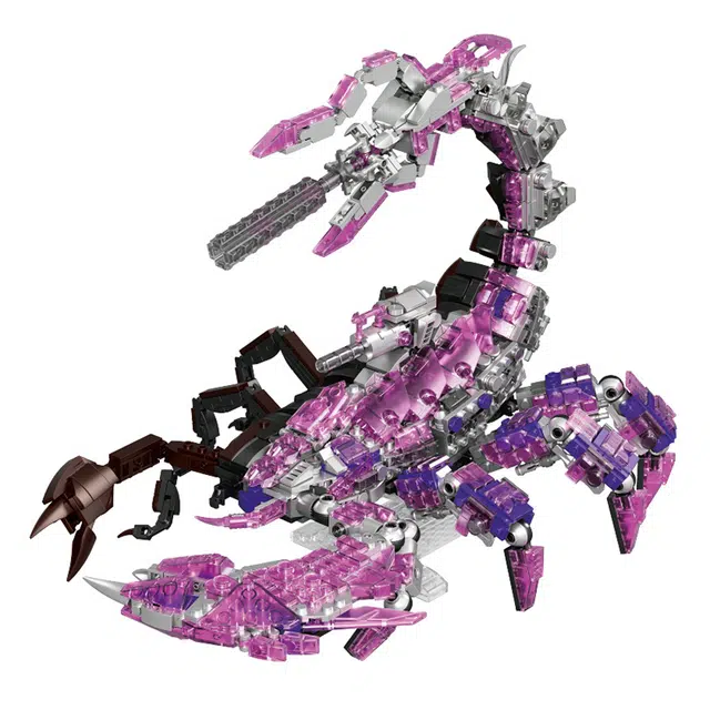 一合鸽 组装带支架赛博朋克蝎子 拼装模型