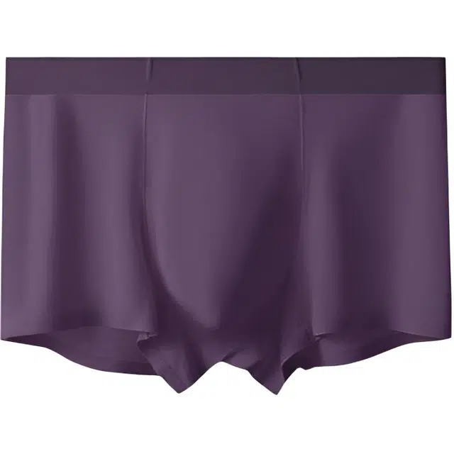 潞优野 莫代尔中考必胜逢考必过亲肤透气平角中腰无痕内裤 男款