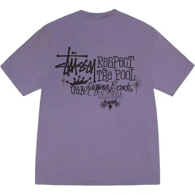 Stussy SS25 Respect the Pool Tee