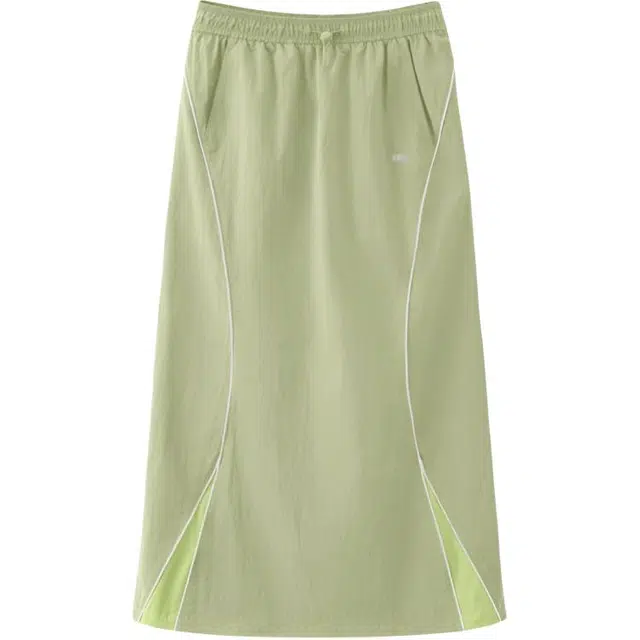 蕉下 凉感速干工装半裙休闲百搭舒适运动开叉长裙 女款