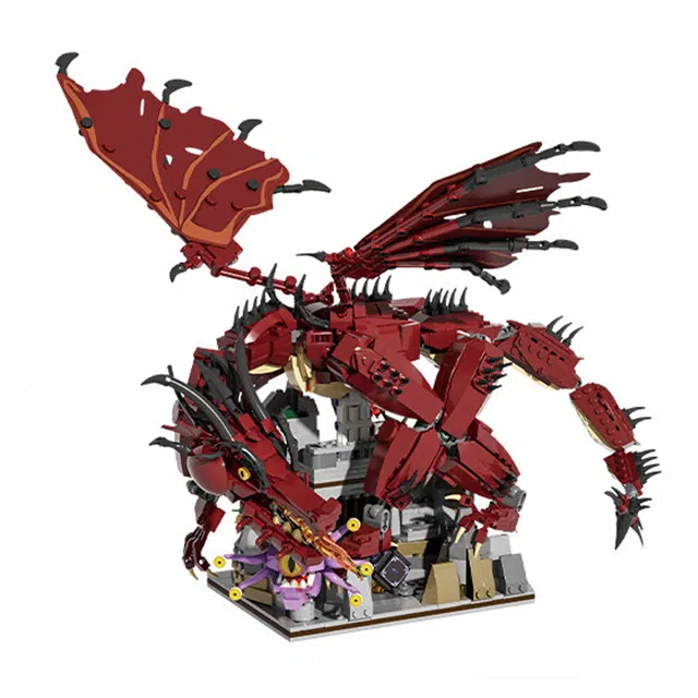 一合鸽 龙的地下城积木桌面益智兼容 拼装模型