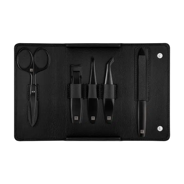 双立人 指甲刀套装 进口指甲剪指甲钳 美甲死皮钳高端礼赠五件套