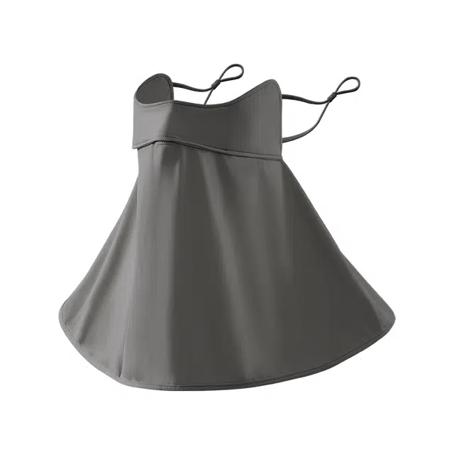 南极人 全脸防紫外线口罩高颜值夏季骑行开车透气冰丝脸基尼遮脖子护眼角脸罩遮阳面纱 轻薄 防晒面罩 女款