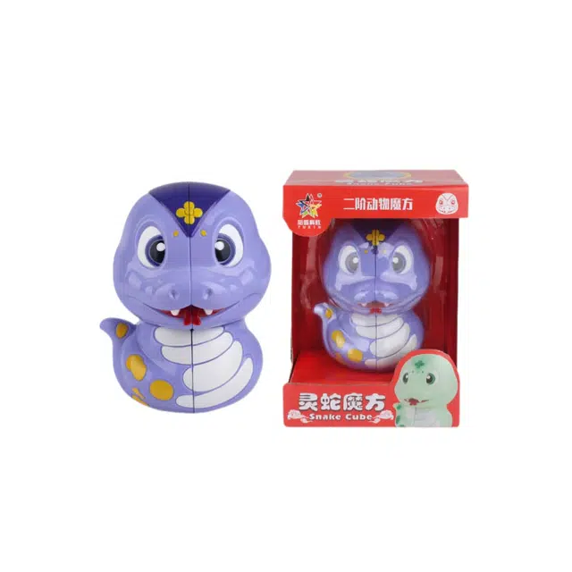 裕鑫 动物魔方二阶异形 精致 早教益智玩具