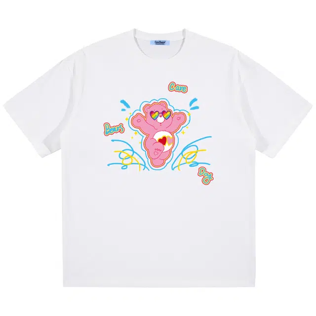 CAREBEARS LogoClean fitT