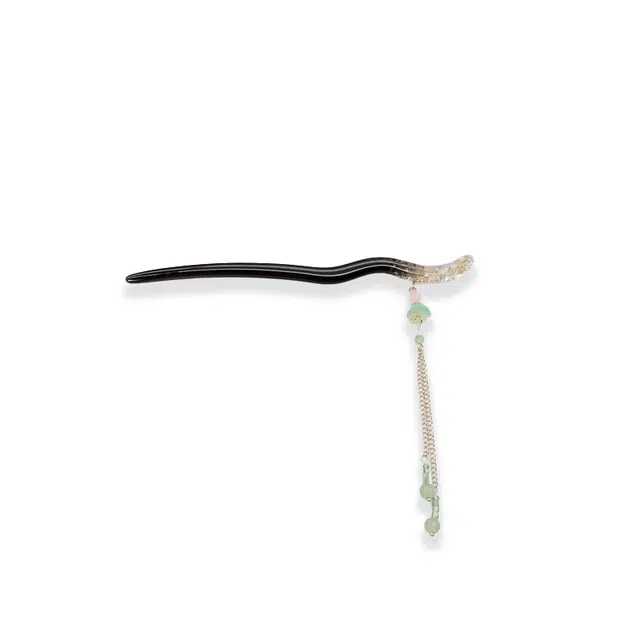 大唐国鼎 落叶醋酸新中式复古风小众设计优雅国潮 精致纹理旺事业学业本命年财运 好运 树脂 发簪 女款