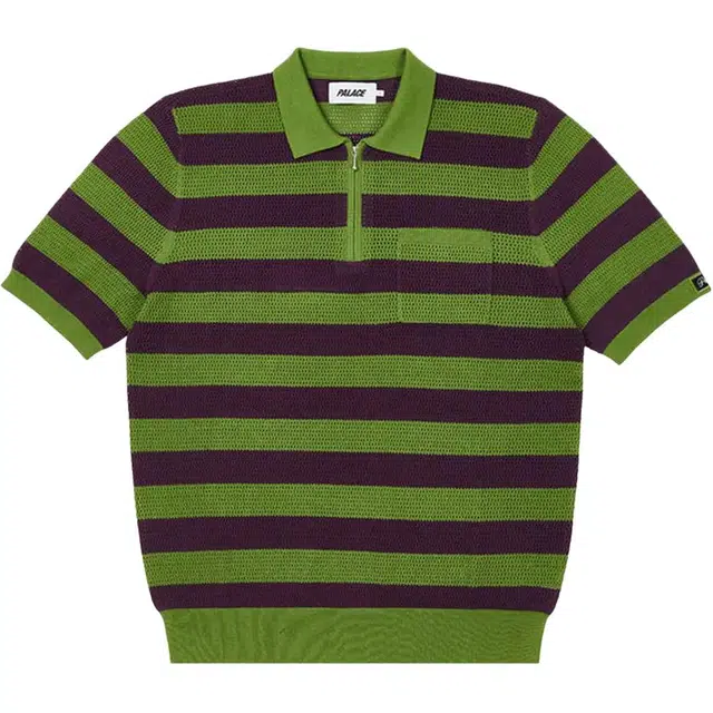 PALACE Stripe Mesh Polo