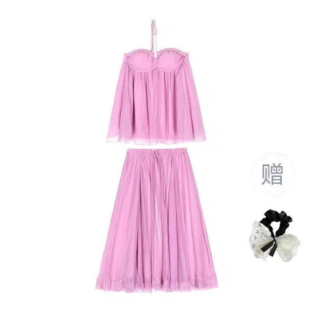 涂诗菲 舒适简约百搭气质裙装套装 女款