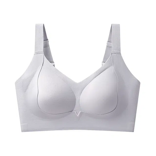 北极绒 大胸显小大码内衣收副乳聚拢上托提拉防下垂无钢圈舒适文胸 女款