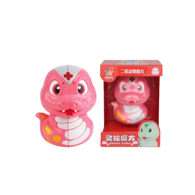 裕鑫 动物魔方二阶异形 精致 早教益智玩具