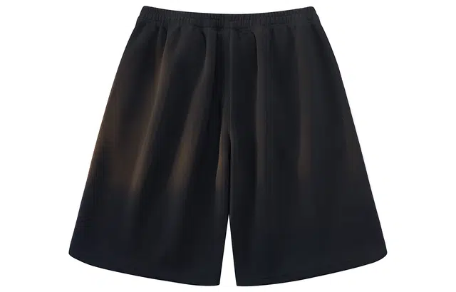 加菲猫家族 经典美式复古高街字母印花宽松运动潮流日常通勤百搭舒适亲肤柔软篮球沙滩裤直筒系带五分休闲短裤 男女同款