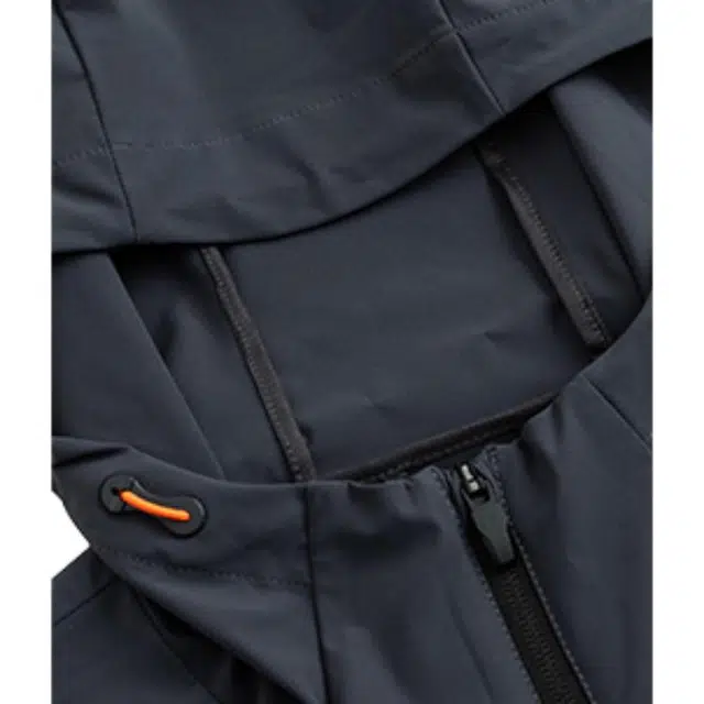 超级安踏 拼色字母连帽舒适透气百搭休闲夹克外套 男款 基础黑