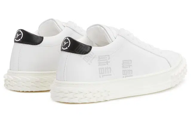 Giuseppe Zanotti GZ Ecoblabber White Black