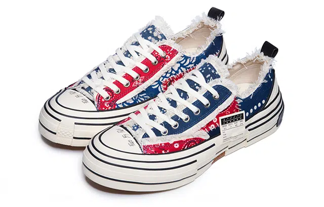 xVESSEL g.o.p. lows "redxblue paisley"