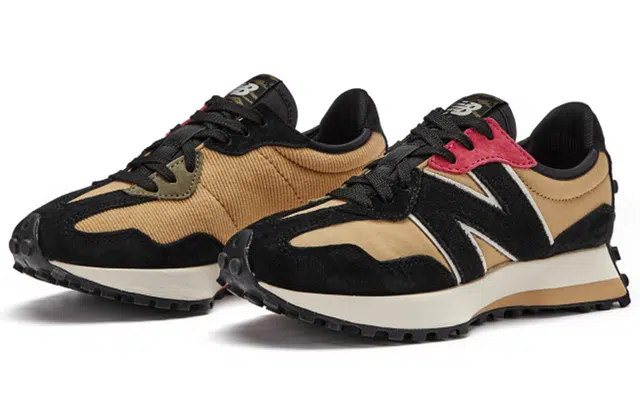 New Balance 327 Black Khaki