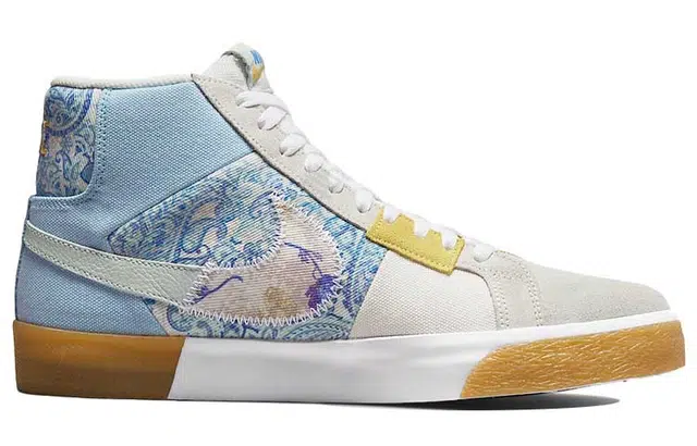 Nike Blazer Mid Light Beige Blue