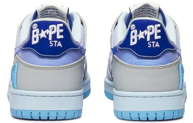 A BATHING APE SK8 STA PVC
