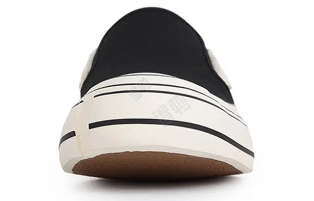 xVESSEL G.O.P. Black Slip On No Laces