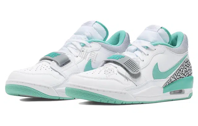 Jordan Legacy 312 low "white turquoise"